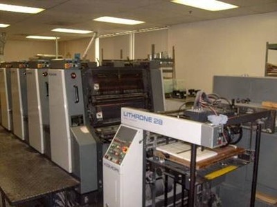 【二手小森印刷機(jī)L428+LX四開四色加長加過油印刷機(jī)進(jìn)口二手印刷機(jī)】?jī)r(jià)格,廠家,圖片,二手印刷設(shè)備,泉州市德森印刷機(jī)械-